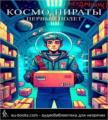 обложка аудиокниги Космо-пираты «Неудачники». Первый полёт