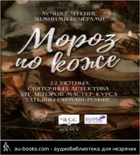 обложка аудиокниги Мороз по коже. 22 уютных святочных детектива от авторов мастер-курса Татьяны Гармаш-Роффе