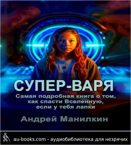 обложка аудиокниги Супер-Варя. Самая подробная книга о том, как спасти Вселенную, если у тебя лапки.