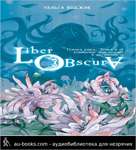 обложка аудиокниги Liber Obscura. Тёмная книга, Эрика и её кошмарное приключение в двузначность