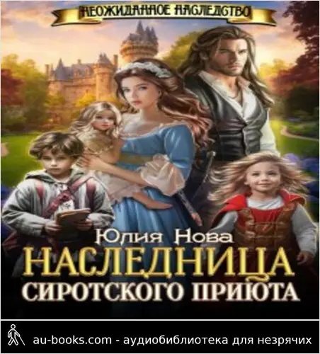 обложка аудиокниги Наследница сиротского приюта