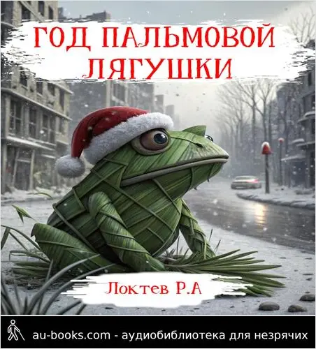 обложка аудиокниги Год пальмовой лягушки