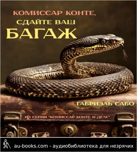 обложка аудиокниги Комиссар Конте, сдайте ваш багаж!